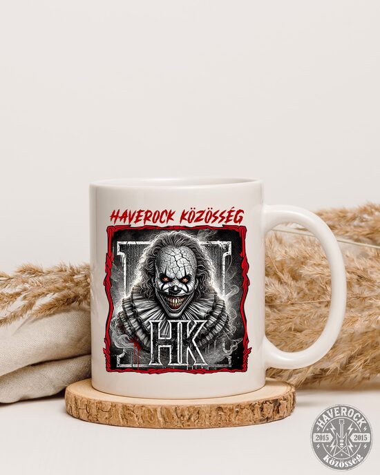 ÚJJJJ!!! Haverock közösség bögre bohócos